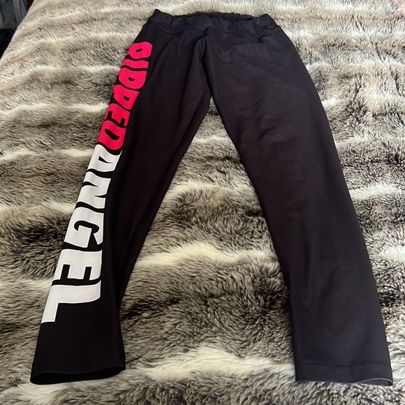 Ripped angel active apparel legging / tights size small - Picture 2 of 3